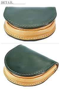 ✨未使用✨大峡製鞄　コードバン　コインケース　小銭入れ　馬革　艶　ダークグリーン ✨未使用✨大峡製鞄 コードバン コインケース 小銭入れ 馬革 艶